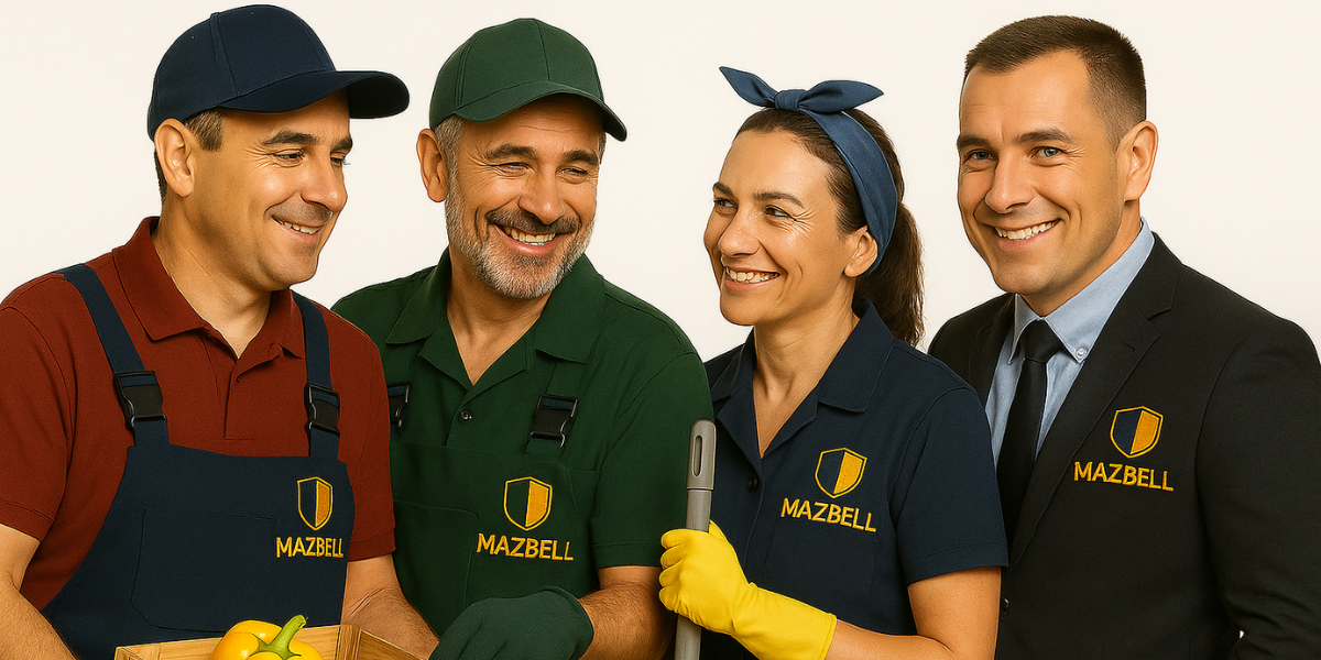 Equipe profissional Mazbell - Especialistas em terceirização de pessoal